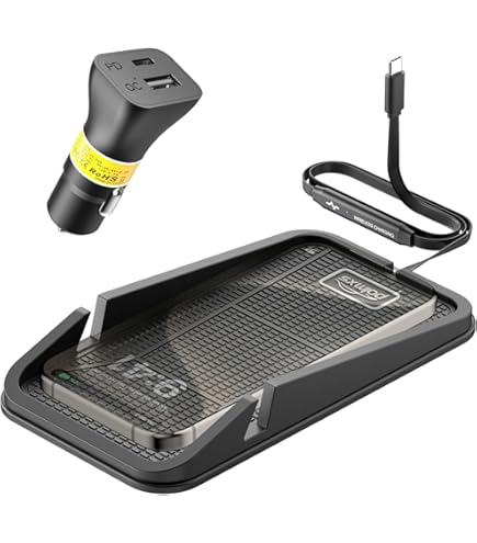 Aazon.co: Wireless Car Charger, Polxs Fast Wireless Charger Charging - View #13