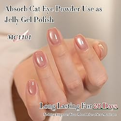 Double Rhythm Jelly Glass Cat Eye Gel Polish with
