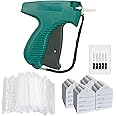 2006pcs Tagging Gun for Clothing, Price Tag Attacher Gun Kit for Clothes Labeler, Clothes Tagging Applicator Gun Set with 1600 1-in Barbs Fasteners, 400 Clothing Labels and 6 Steel Needles