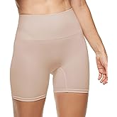 ESSENTIALS BY TUMMY TANK womens Seamless Shaping ShortThigh Shapewear