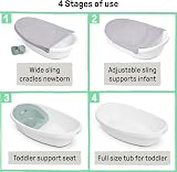 Ingenuity 4-in-1 Room to Soak Baby Tub with 4 Stages Sling Seat OM+ view 2