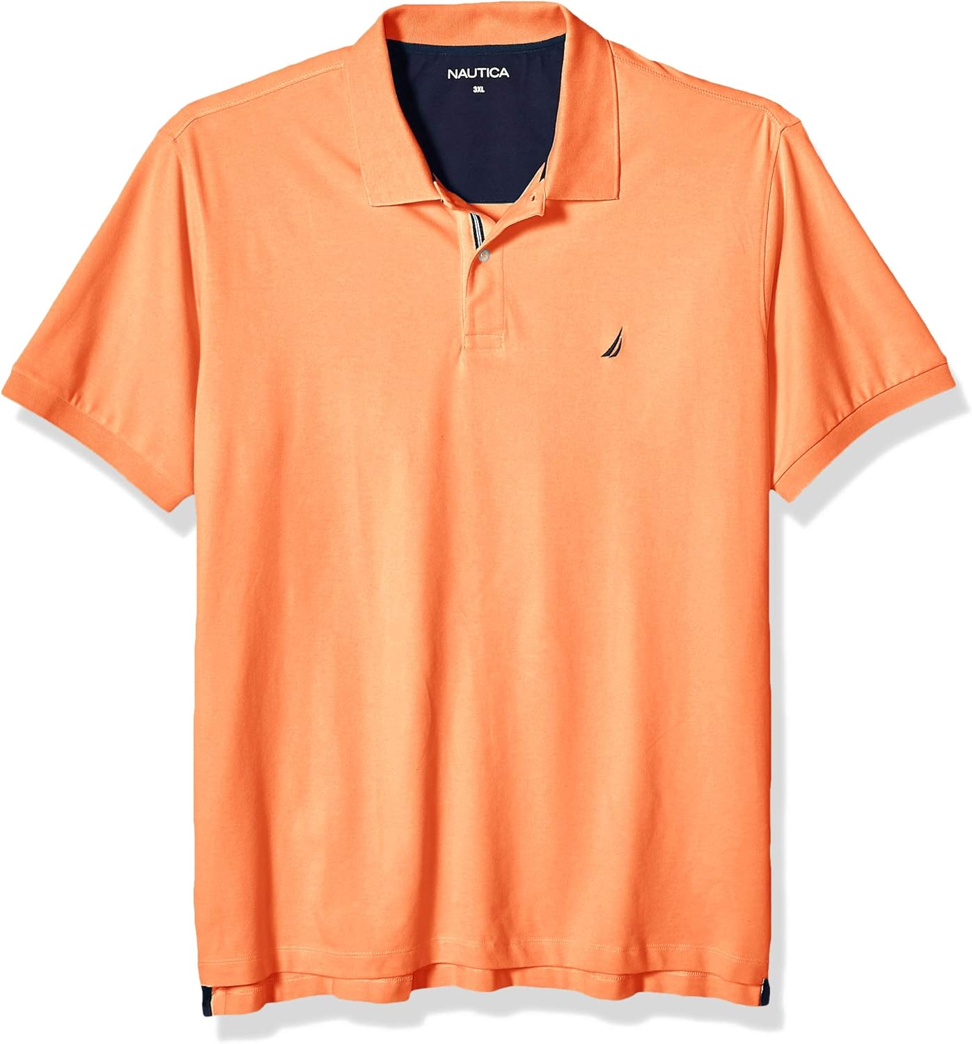 Nautica Men's Big & Tall Short Sleeve Solid Deck Polo Shirt at  Men’s Clothing store