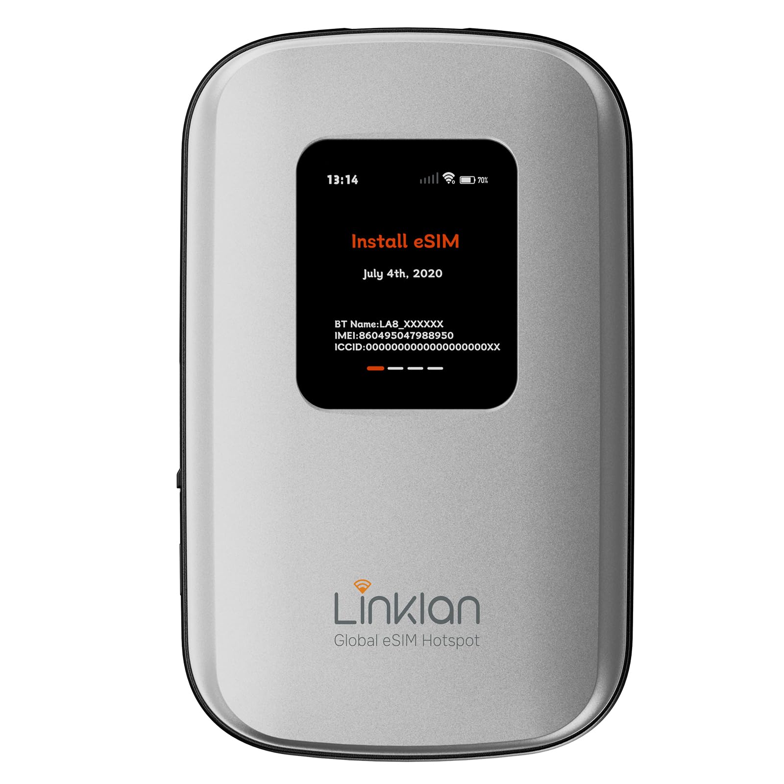 Photo 1 of Portable Mobile Hotspot–eSIM Global WiFi Hotspot,No SIM Card/Contract Needed, 16Devices,180+ Countries, Compact Wireless Router for International Trips & Business?Free 5GB US Data for 15 Days?