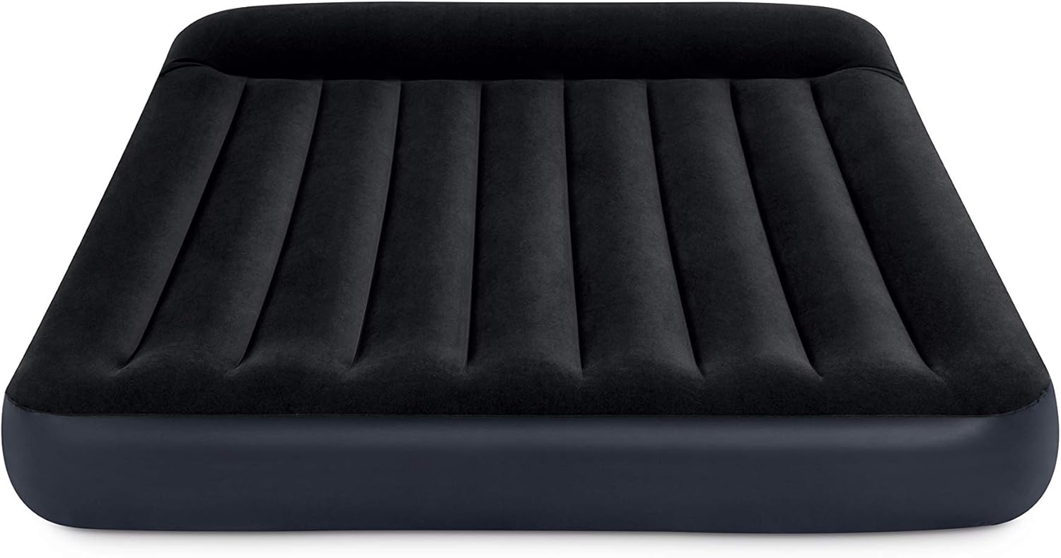 Intex Dura Beam Standard Pillow Rest Classic Airbed with Internal Pump, Twin: Sports & Outdoors