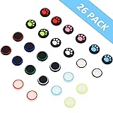 Frienda 26 Pieces Replacement Thumb Grips Caps