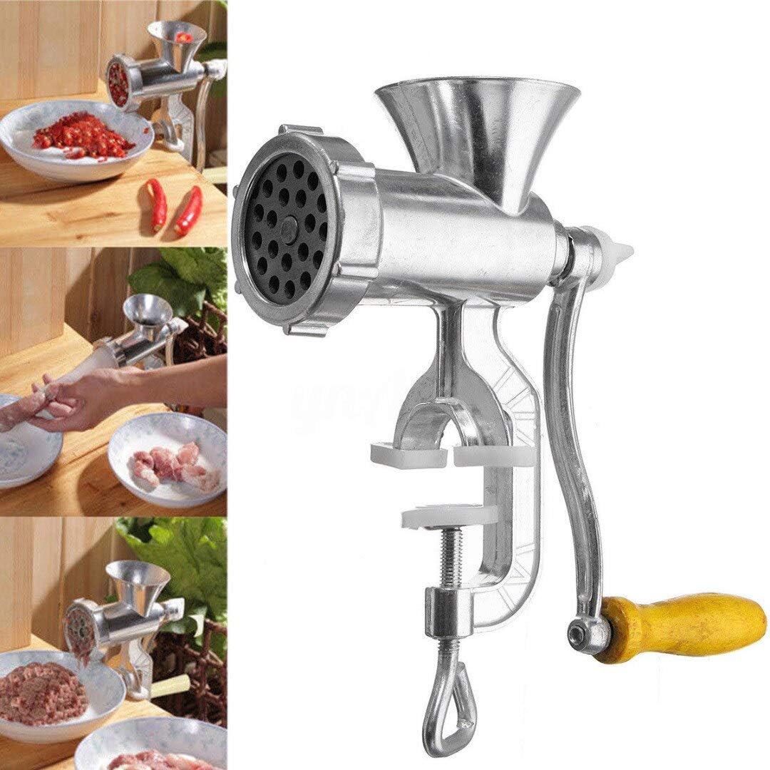 VENTURII Manual Meat Grinder & Sausage Noodle Dishes Handheld Making Gadgets Mincer Pasta Maker Crank Home Kitchen Cooking Tools