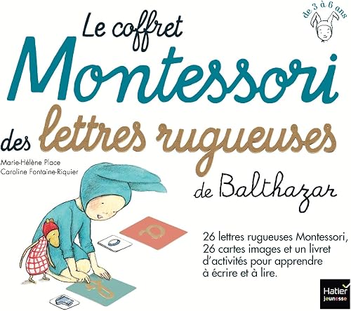 Download Le coffret Montessori des lettres rugueuses de Balthazar - Pédagogie Montessori PDF