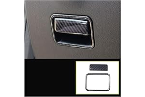 DaJiKan Parking Hand Brake Sticker Accessories for Mercedes Benz ML350 2012 320 GL450 Amg Gle W166 GLS63 350d A W176 B W246 GLA X156 DaJiKan (Color Name : Fiber switch circle)