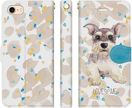 Amazon Co Jp ブレインズ ベルトなし Iphone 12 12pro 手帳型 ケース カバー シュナウザー B Noa ミニチュア シュナウザー グッズ 犬 イヌ かわいい イラスト 雑貨 動物 家電 カメラ