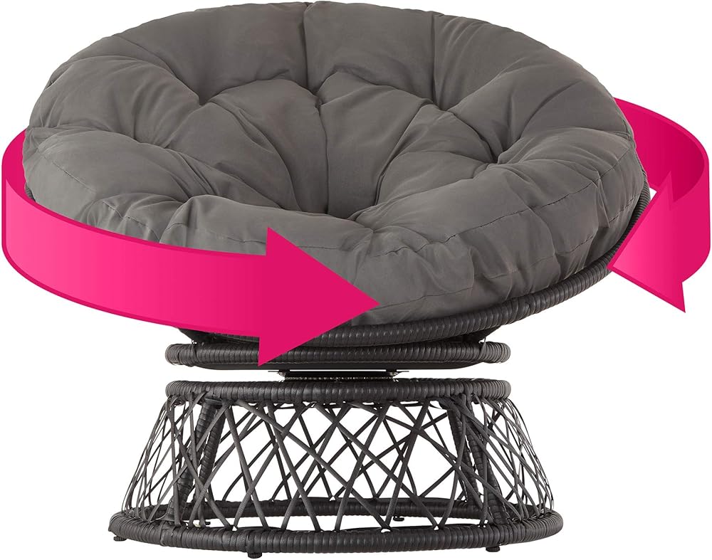 Korbsessel rund drehbar