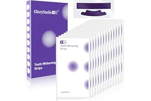 GAAYOU Purple Teeth Whitening Strips, Color Correcting Whitening Strips for Sensitive Teeth 100% No Residue White Strips Friendly Teeth Whitening Kit for Men Women (28 Strips, 14 Treatments)