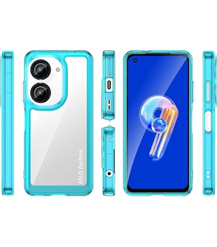 Coque Souple En Silicone Pour ASUS Zenfone 10 Et Zenfone 9 - Protection Anti-Choc, Marque Kwmobile