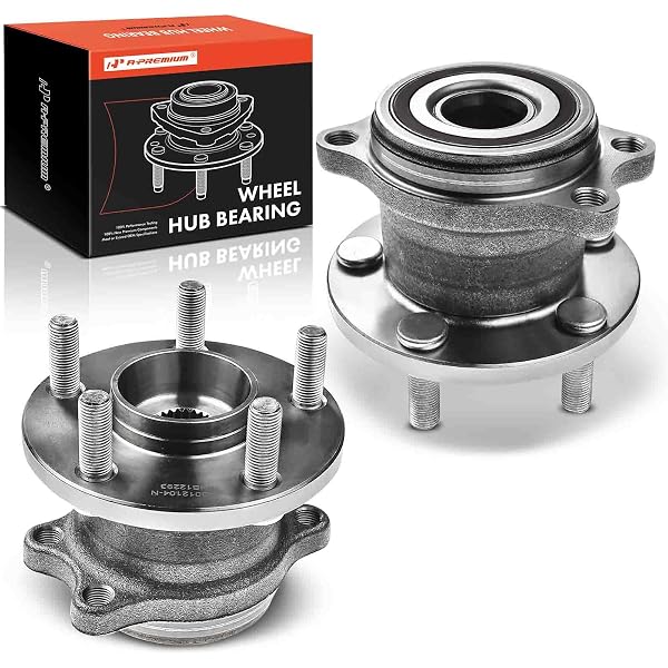 Amazon.com: Hymavine 2pcs Wheel Hub and Bearing Set Assembly Front 