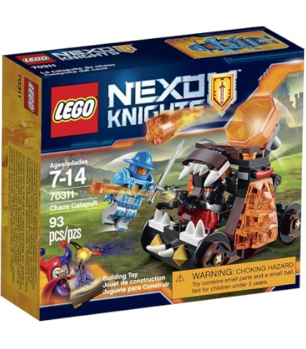 Amazon.com: Lego Nexo Knights Merlock's Library 2.0 70324 : Toys