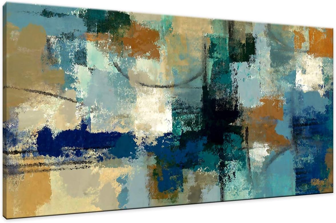 Wall Art Abstract Paintings Pictures Artwork for Decor /Home Decoration Color Block Abstract wall art size:20x40inch 1pcs/set