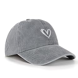 Vintage Washed Baseball Cap Women - Adjustable