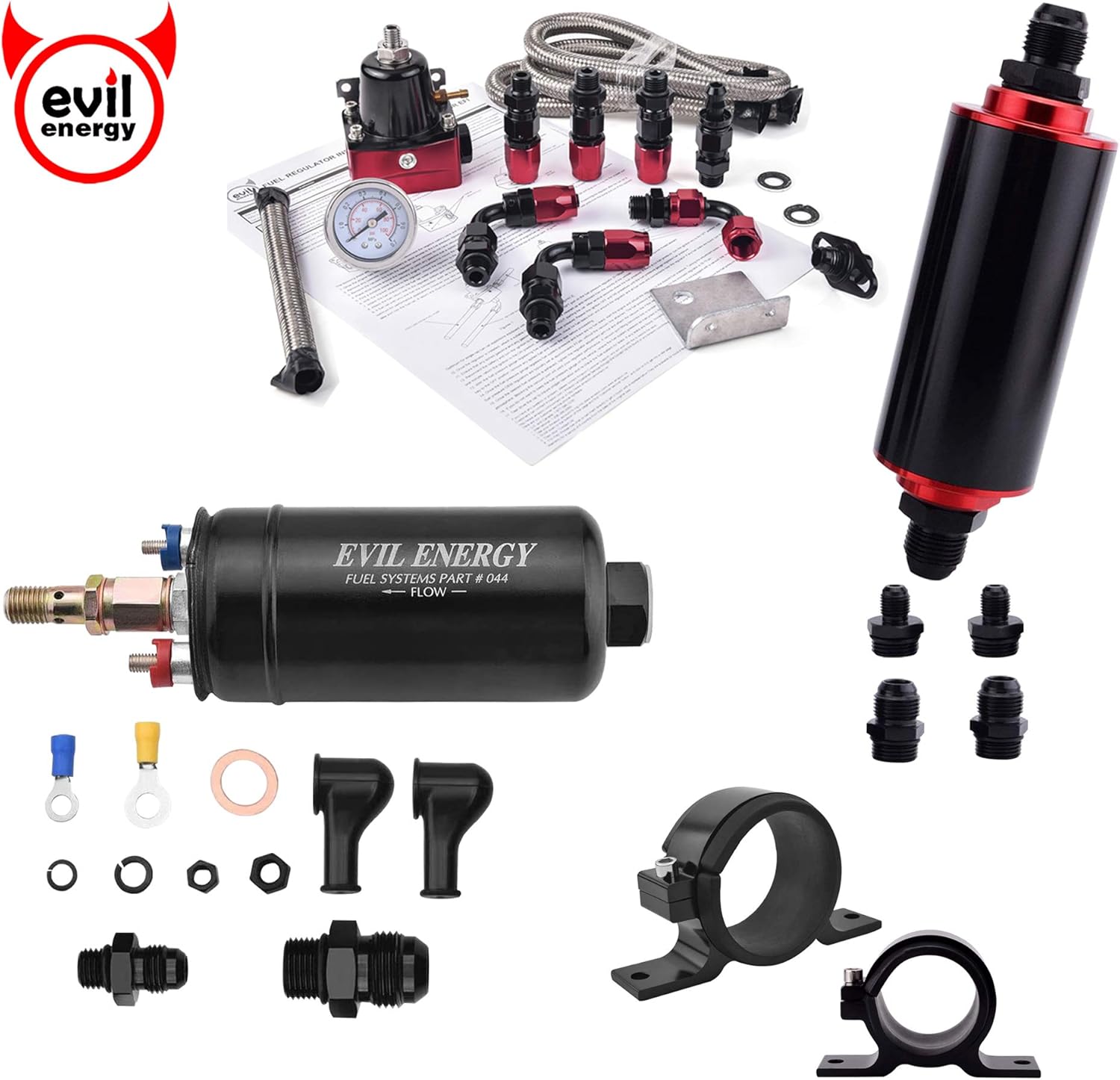 EVIL ENERGY EFI Fuel Pressure Regulator Bundle with
