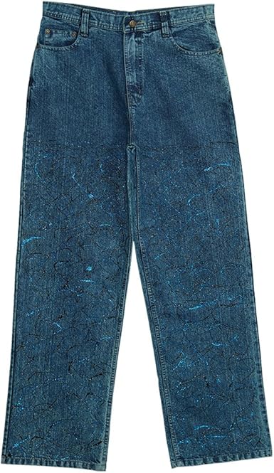 mens sparkly jeans
