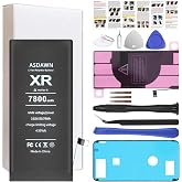 ASDAWN 7800mAh Battery for iPhone XR (Not for X/XS/XS Max) | Upgraded Higher Capacity iPhone XR Battery Replacement for A2105 A1984 A2107 A2108 A2106 with Professional Tools