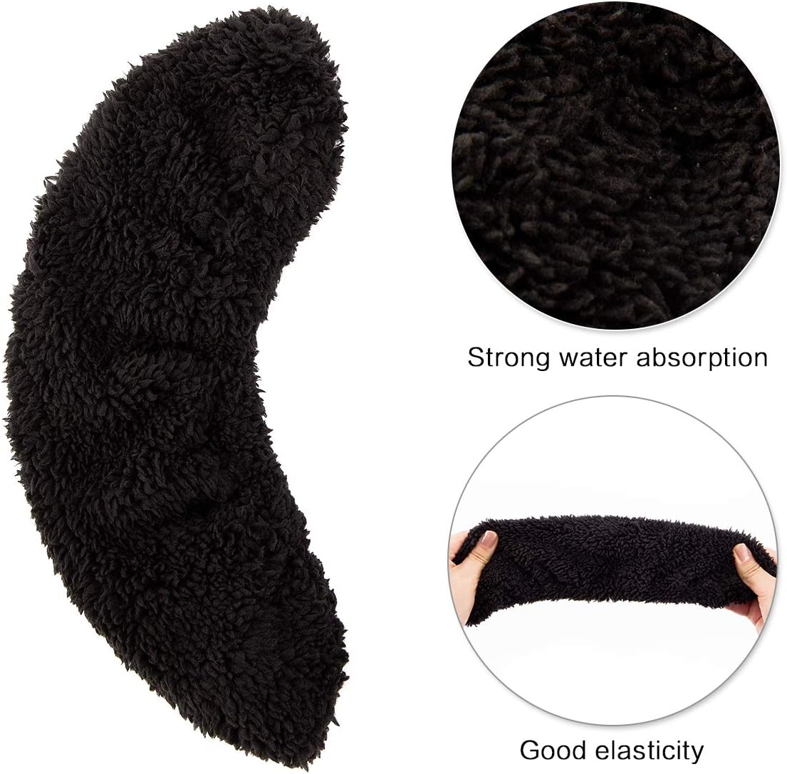 PAMASE Absorb Water Ice Skate Blade Covers- Anti-Rust Black Ice Skate Protector High Elasticity Skate Blade Protector for Skates Hockey Skates Figure Skates- L : Sports & Outdoors