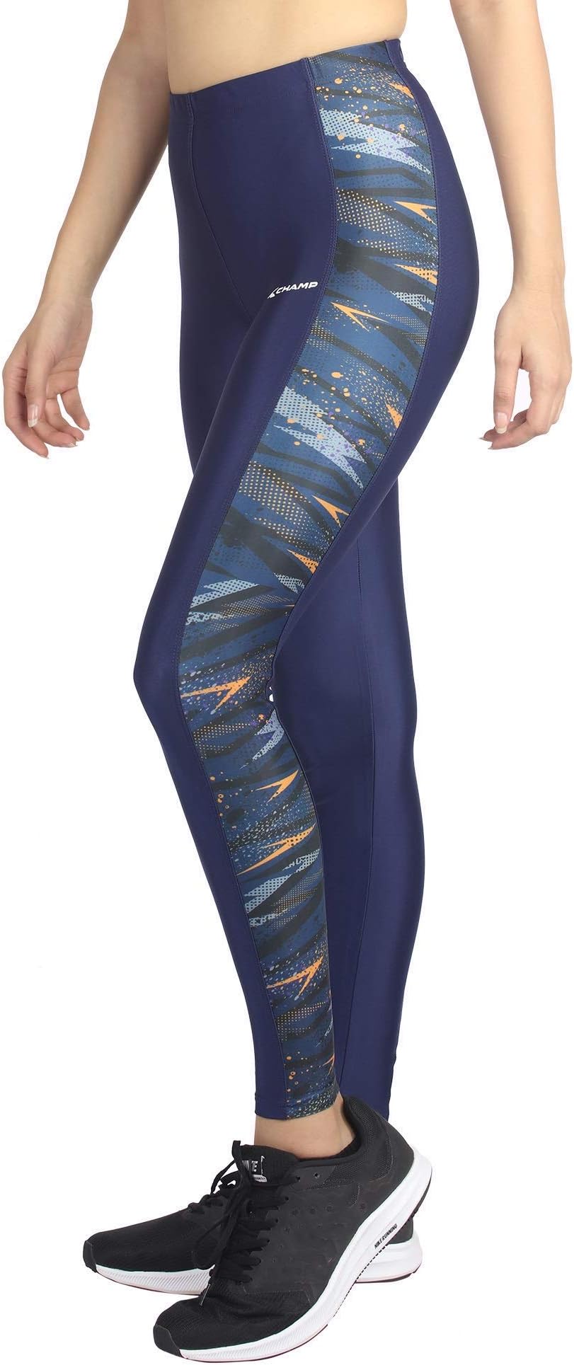 Poly Spandex I Women’s Full Length Leggings I Yoga Pants for Women I Stretchable for Gym Pants, Exercise, Workout I Attractive Printed Design on Both Sides