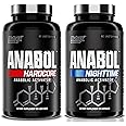 Nutrex Anabol Hardcore & Anabol Nighttime Muscle Builder Bundle
