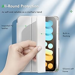 INFILAND for iPad mini 7 case, iPad mini 7th