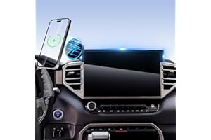 Phone Holder for Toyota Tundra 2022-2026/Sequoia 2023-2026 Accessories 14-Inch Screen Fixed Clip, Car Magnetic Phone Mount Co