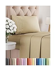 Twin XL Size 3 Piece Sheet Set - Comfy Breathable