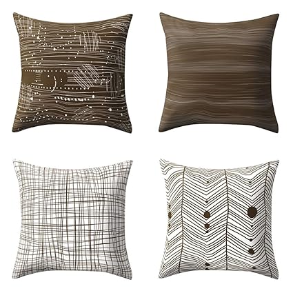 Amazon Com Dream Room 4 Pack Of Rose Gold Pink Cushion