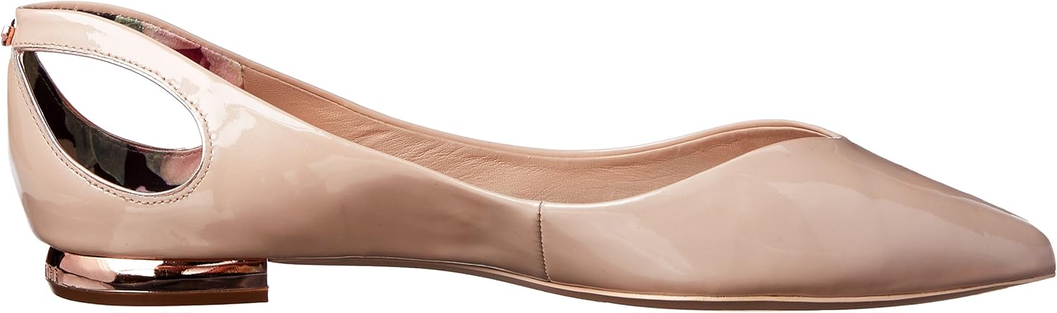 ted baker london dabih leather cutout flat