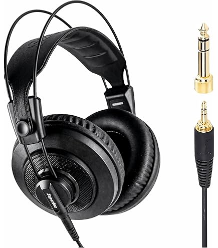 Amazon.com: Miwayer Studio Monitor Headphones 3M Cable