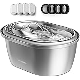 PETLIBRO Stainless Steel Cat Water Fountain, 101oz/3L Pet Water Fountain for Cats Inside, Food-Grade Dog Water Fountain, Automatic Cat Water Dispenser