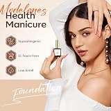 Modelones Gel Nail Polish Base Coat Top Coat Set 2x15ml No Wipe LED Gel Polish view 8