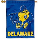 Delaware Blue Hens YoUDee Mascot Double Sided House Flag
