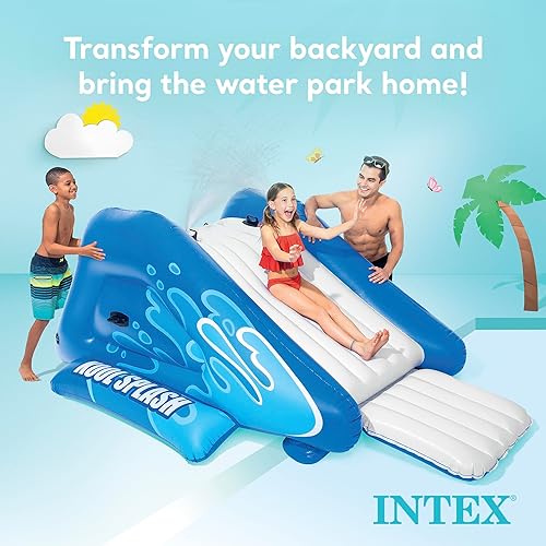Intex Inflatable Slide Amazon Intex Kool Splash Inflatable Water