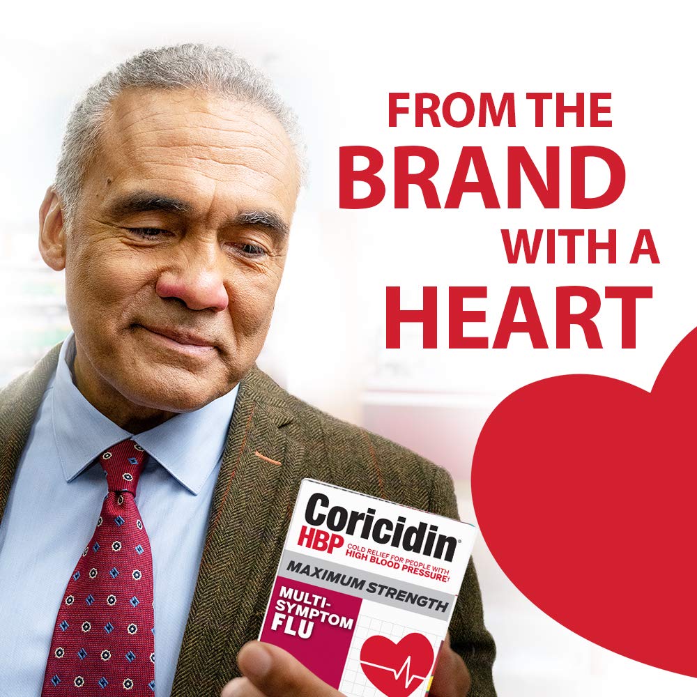 Coricidin HBP Chest Congestion & Cough Liqui-Gels 20 ea, Pack of 10
