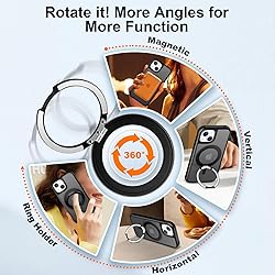 UMIONE 360° Rotatable Magnetic Ring Design for