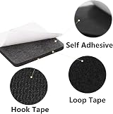Rowwait 50Pcs Double Sided Foam Pads Squares Rounds Adhesive Mounting Pads view 3