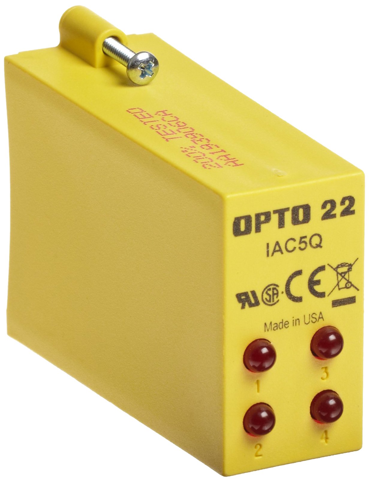 Opto 22 IAC5Q AC Input, 4 Channel, 90-140 VAC, 5