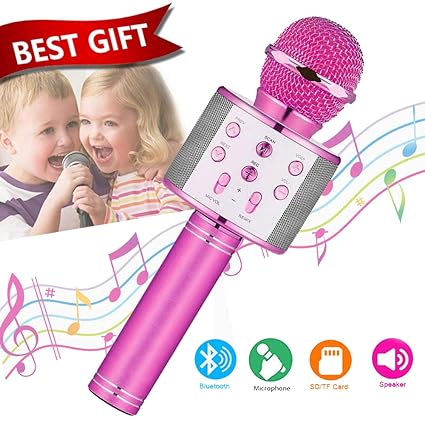 Toys For 5 14 Years Old Girl Giftsniskite Wireless Bluetooth Karoake Microphone For Kids Age 4 12best Fun Birthday Gifts For 6 13 Years Teens Girls #top #toys #for #girls #age #6 Toys For 5 14 Years Old Girl Giftsniskite Wireless Bluetooth Karoake Microphone For Kids Age 4 12best Fun Birthday Gifts For 6 13 Years Teens Girls
