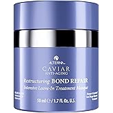 Alterna Haircare CAVIAR Anti-Aging Restructuring Bond Repair Intensive Leave-In Treatment Masque 1.7oz | Repairs, Strengthens and Protects Damaged Hair