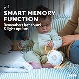 LUMI Zello Portable Pro White Noise Machine 30 Sounds Night Light Rechargeable view 7