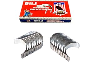 DNJ RB1100 Rod Bearings Set Standard for 1999-2013 Chrysler, Dodge, Jeep, Mitsubishi, Ram 1500, Aspen, Commander 4.7L V8 16V 