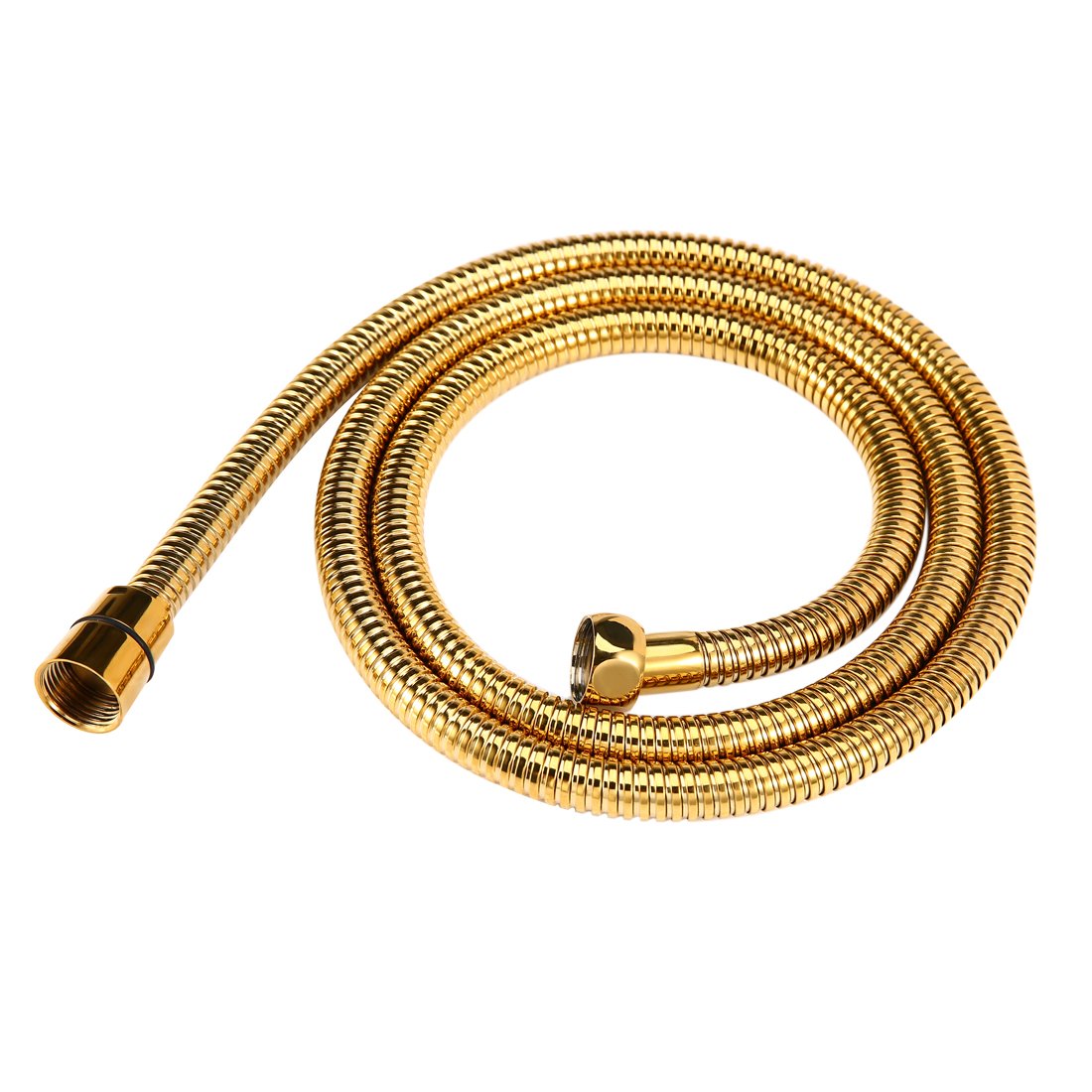 Shower Hose Gold Finish 60Inch Long Shower Head Hose Bathroom Toilet