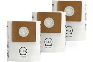 Shop-Vac 9066700 1.5-Gallon All Around Collection Bag, 3-Pack