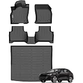 Floor &amp; Cargo Mats Fit Audi Q3 2019-2025 Accessories for Audi Q3 | Wailtnb Floor Mats &amp; Cargo Mats Set Fit Audi Q3 2019-2025 All Weather Floor Liners for Audi Q3 Car Mat Liner Trunk Liner