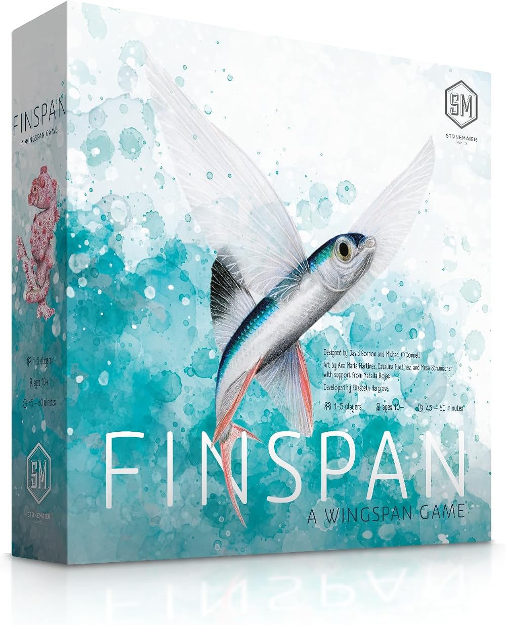 Stonemaier Finspan Board Game 1-5 Players 10+ Ages 45-60 Min