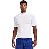 Under Armour Mens HeatGear Armour Comp Mock Short Sleeve T-Shirt