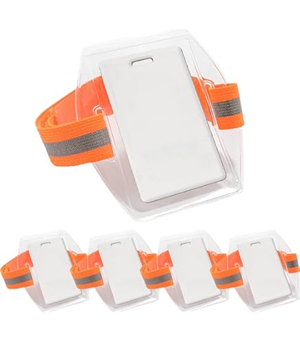 Uniform Shop Near Me Security SIA Armband Hi-Viz Orange – Für Marshall, Doorman & Sicherheitspersonal Security Badge Holder Türsteher